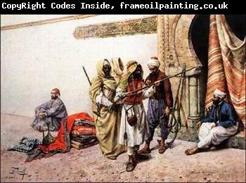 unknow artist Arab or Arabic people and life. Orientalism oil paintings  307